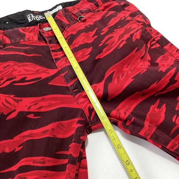 Kayden K Camo Jogger 34 Red Black Camo Joggers Cotton Kayden. K - Picture 12 of 12